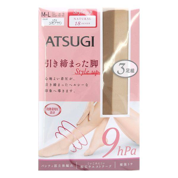 atsugi女舒适阶段加压防静电连裤袜 shirohato海外连裤袜/打底袜