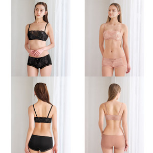 华歌尔Wacoal无肩带内衣女美背防滑聚拢无痕抹胸裹胸大码文胸12G