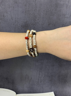 迷你女士星月菩提子5*3手链