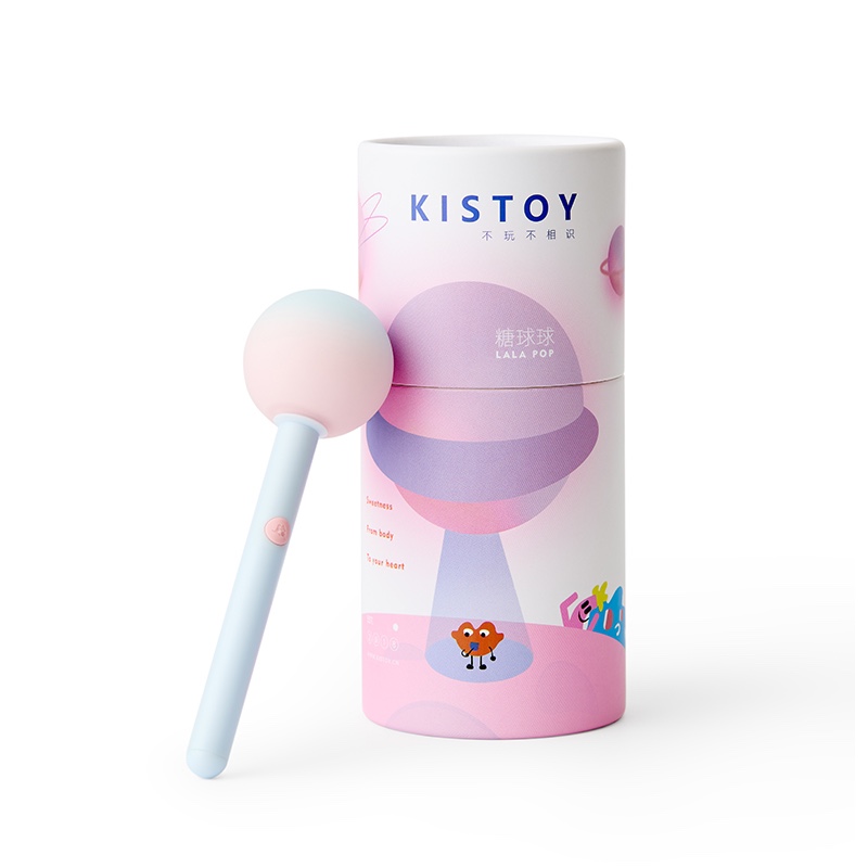 KISTOY糖球球眼脸肩腰背胸部颈椎震动按摩仪器棒静音防水小巧迷你 - 图3