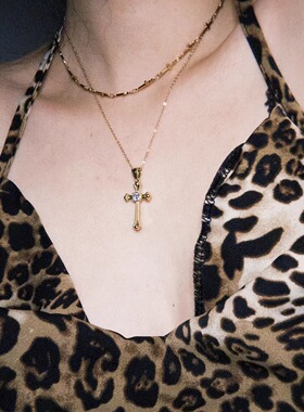 DosPuntos复古巴洛克金属项链