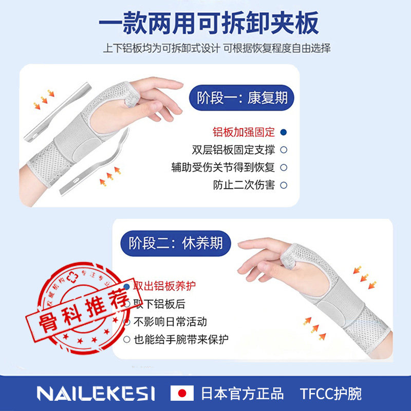 tfcc手腕损伤护腕固定支具专用腱鞘护套关节护具腕带扭伤劳损骨折,淘宝优惠券,粉丝福利购,淘宝优惠卷