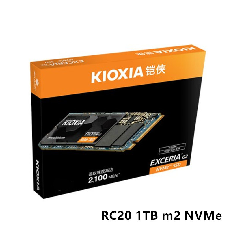 Kioxia/铠侠 SE10/RC20 500G 1T 2T M.2 NVMe高速电脑SSD固态硬盘 - 图1