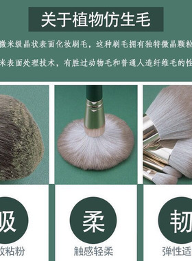 程十安推荐花漾绿云化妆刷