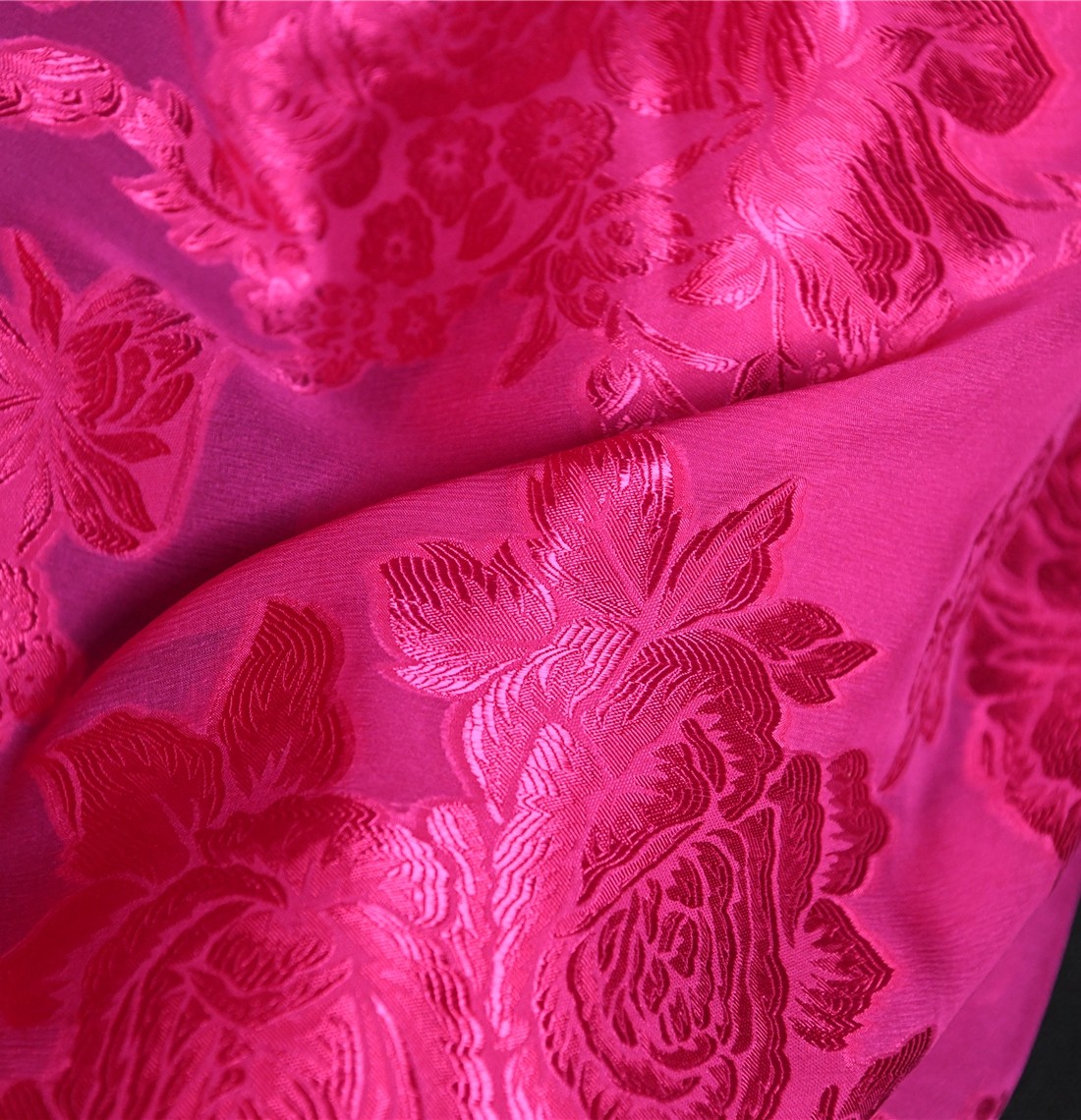 初恋红妆 新中式品牌订单真丝剪花顺纡乔其纱19姆100丝135宽 设计,淘宝优惠券,粉丝福利购,淘宝优惠卷