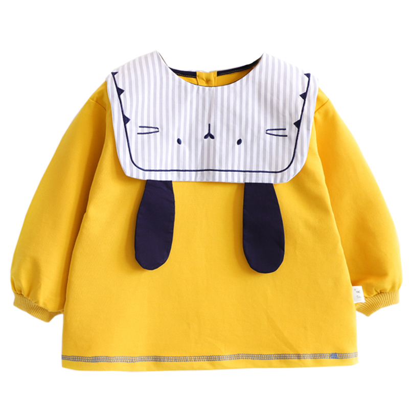 Reverse knitted soft baby eating ears