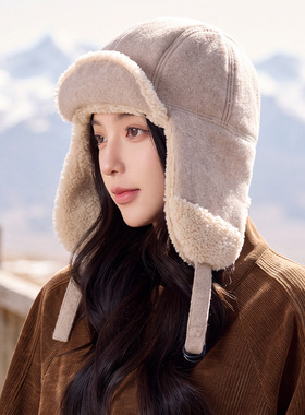 艾凝雪冬季秋季短檐帽子