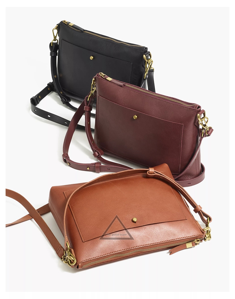 2022 Madewell Crossbody Bag手提包腋下包单肩包牛皮美国女包-图0