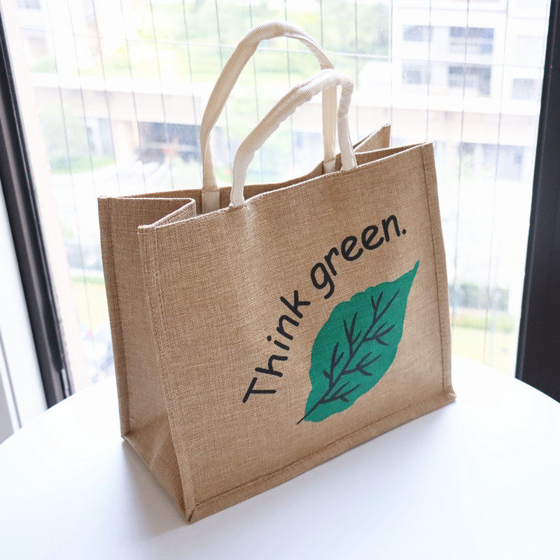 新款文艺简约小清新麻布手提袋女包包大容量上班通勤托特包手提包,淘宝优惠券,粉丝福利购,淘宝优惠卷