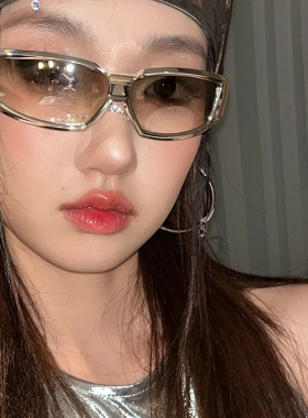 街拍凹造型蹦迪太阳镜个性