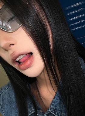 美式复古金属框浅灰色猫眼太阳镜