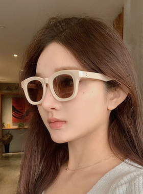小红书同款韩系夏季街拍太阳镜潮
