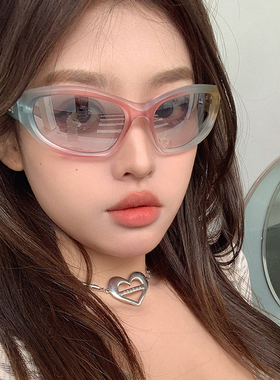 Y2K凹造型赛博朋克太阳眼镜