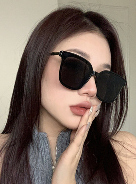 夏季遮阳防紫外线复古高级感墨镜