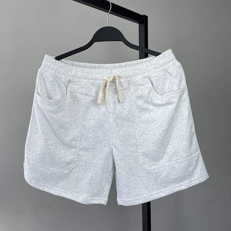 针织纯棉工装短裤男士四分裤 宽腰带舒服系带4分裤男款运动裤健身,淘宝优惠券,粉丝福利购,淘宝优惠卷