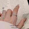 Real and effective luck-lubricating knot ring, adjustable