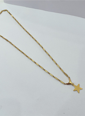RIIZE朴元彬同款项链星星吊坠金