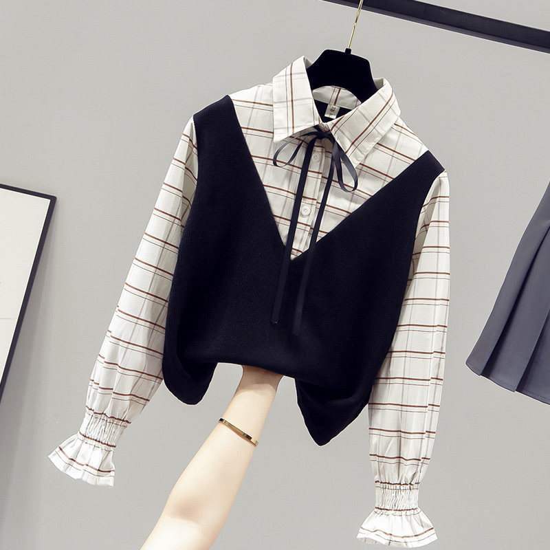 秋装2020年新款设计感小众女士衬衫 saronala莎欧娜拉衬衫