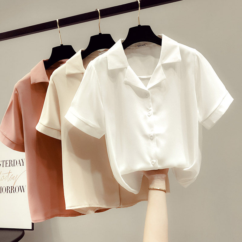 设计感小众女士雪纺外穿2020年衬衫 saronala莎欧娜拉衬衫