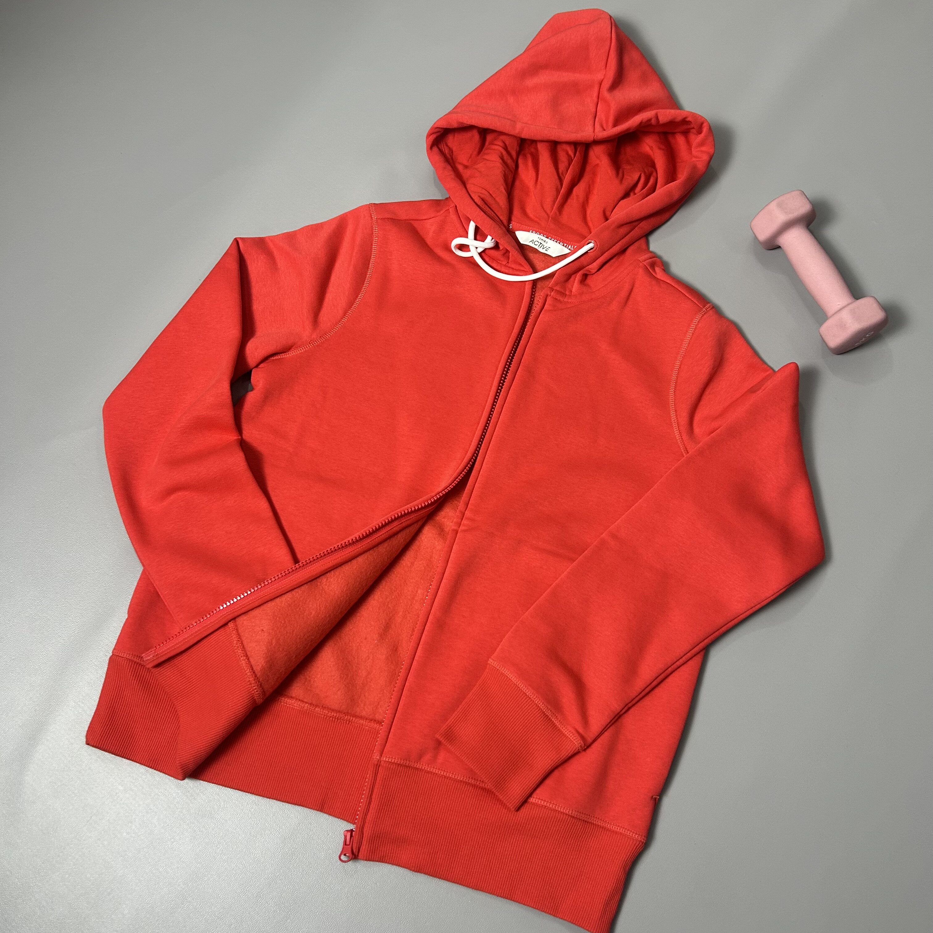 秋冬女士运动外套棉质卫衣抓绒加厚保暖带帽拉链开衫户外防风,淘宝优惠券,粉丝福利购,淘宝优惠卷