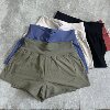 Sports shorts women's summer three-point running library fake two-piece anti-exposure tennis pants skirt beautiful waist yoga fitness 0097