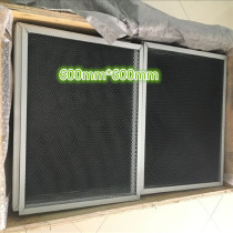 Hot selling honeycomb germicidal photo-catalyst aluminium base mesh photocatalytic plate 10 thick any specifications can be framed with spot