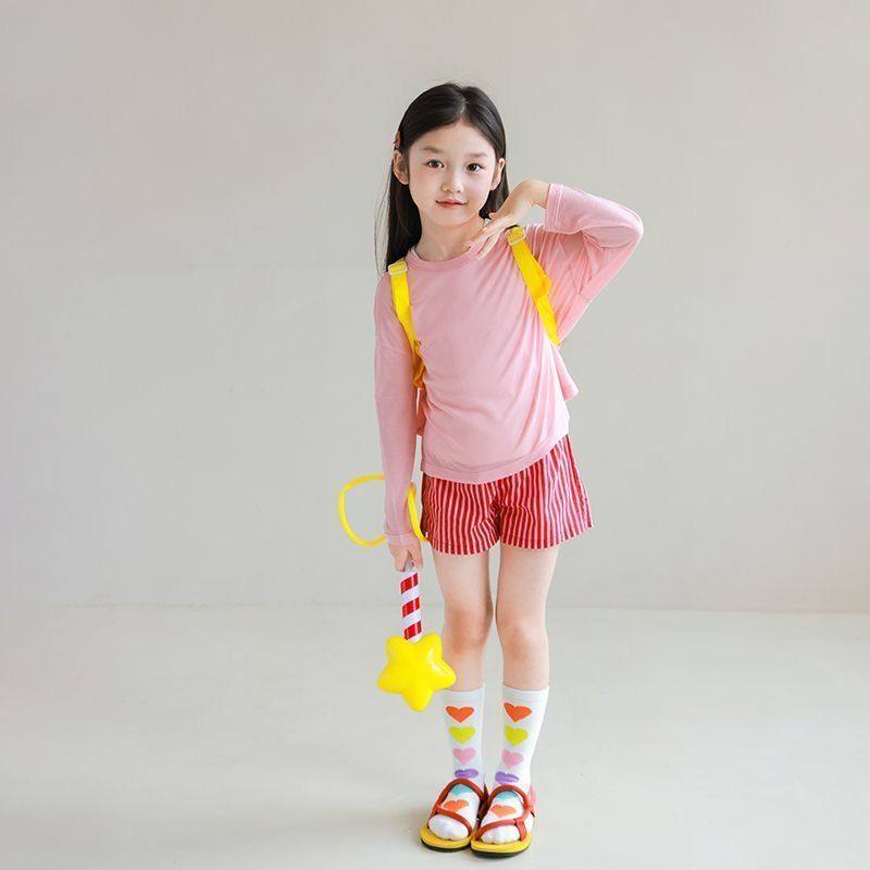 儿童春夏装防晒衣宽松薄款女童夏款长袖T恤童装女宝宝糖果色上衣t,淘宝优惠券,粉丝福利购,淘宝优惠卷