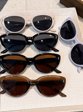 2026新款复古猫眼墨镜女士高级感