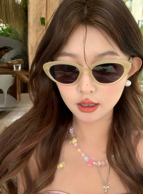 复古猫眼墨镜女高级感夏季遮阳