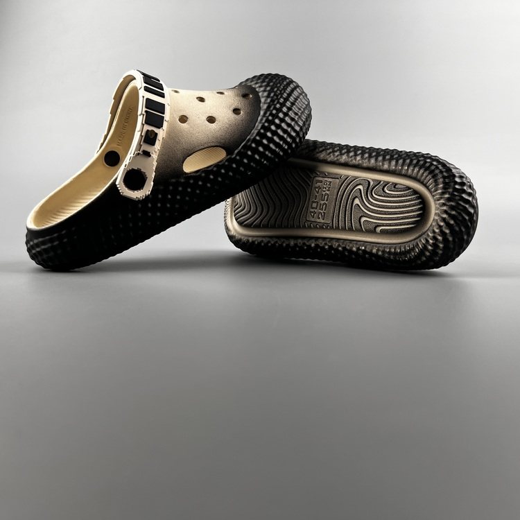 超值外贸 超火个性包头拖鞋夏季情侣款透气EVA软底舒适外穿洞洞鞋,淘宝优惠券,粉丝福利购,淘宝优惠卷