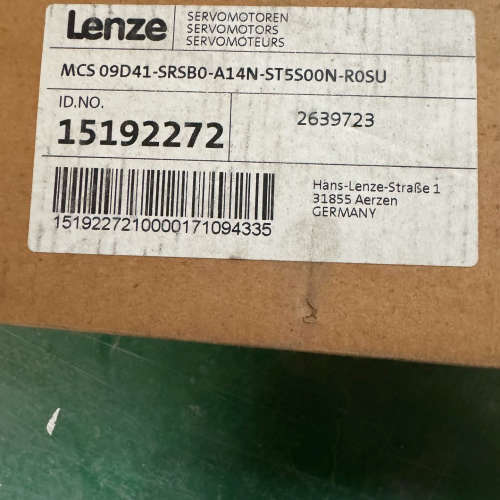 台州设备Lenze伦茨伺服电机MCS 09D41-SRSB0-A14 - 图1