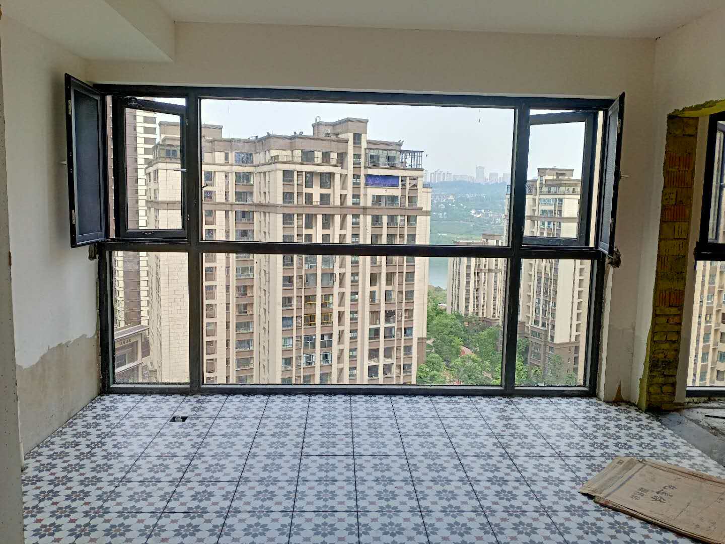 忠旺断桥铝门窗定制落地窗三轨二合一滑窗铝合金门窗封阳台隔音窗