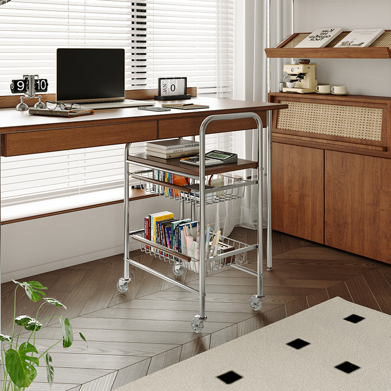 家用小推车可移动边几客厅沙发多功能零食架子茶几简约收纳置物架,淘宝优惠券,粉丝福利购,淘宝优惠卷