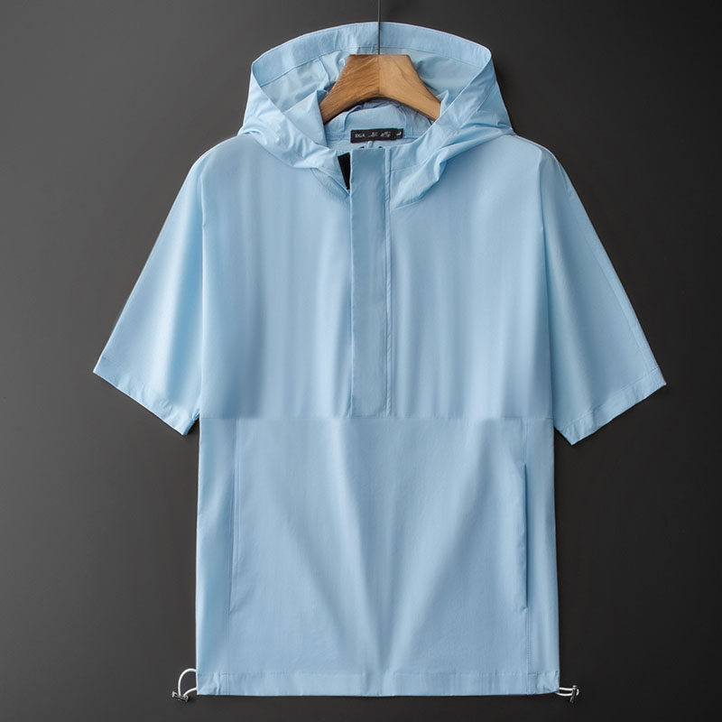 夏季连帽t恤男短袖宽松男潮流卫衣 邦玛士T恤