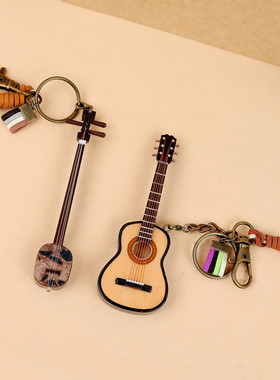 三弦模型吉他摆件京韵大鼓孟鹤堂