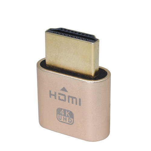 升级版 带指示灯 HDMI显卡欺骗器HDMI假负载HDMI模拟显示器锁屏器 - 图3