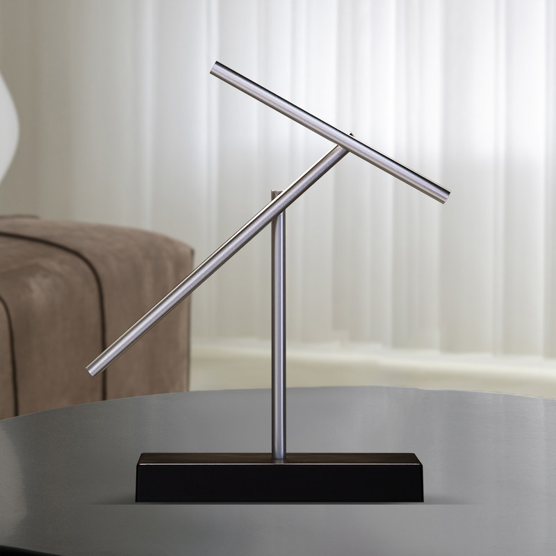 牛顿摆钢铁侠混沌摆永动机摆件高档创意商务礼品家居反重力模型 - 图3