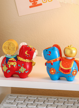 马年摆件公仔手办年会伴手礼盒