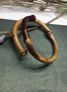 西藏鸡血藤无节木手镯