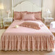 Korean princess bed cover bed skirt single -piece lace lace sheet protective cover 1.8x2.0x2.2m bed cover summer

