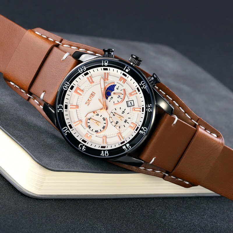 新款瑞士十大全自动机械国产手表 skmei博之轮国产腕表