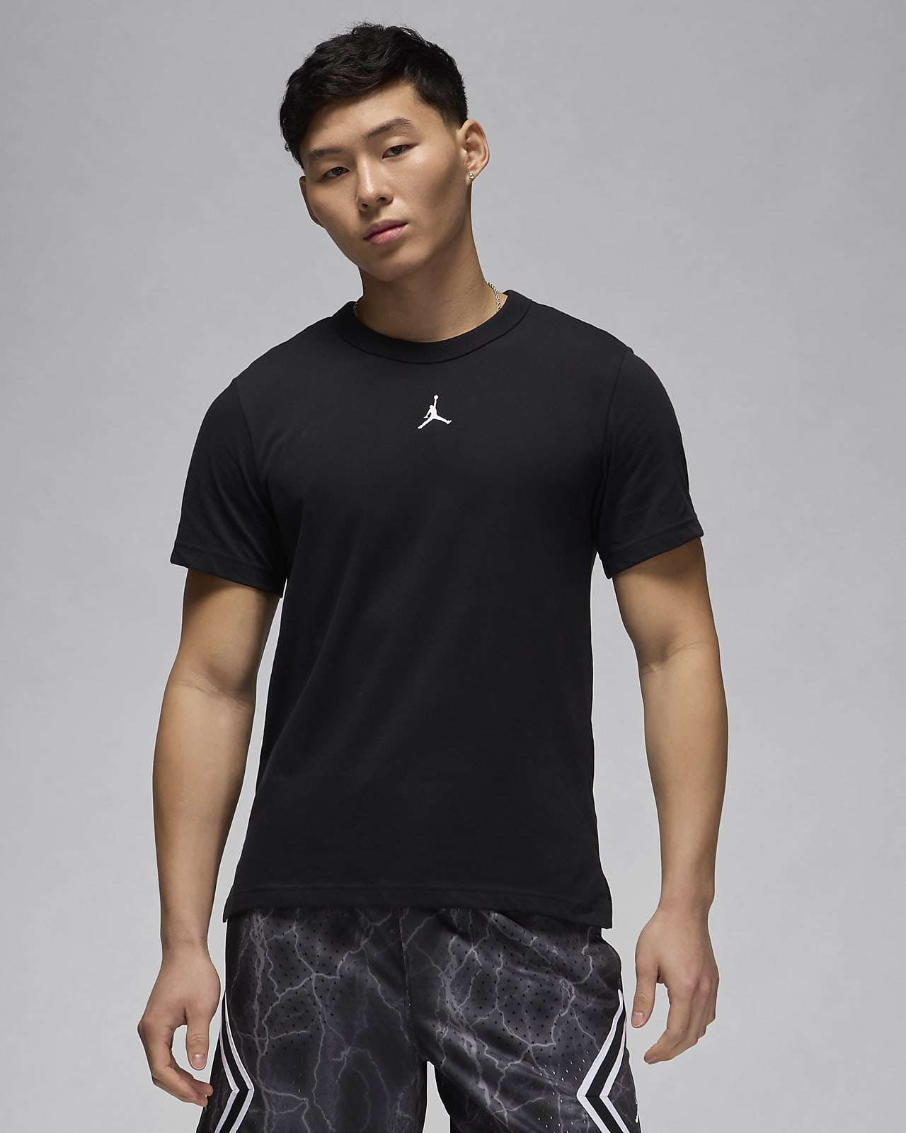 NIKE耐克AJ男子经典小LOGO纯色短袖T恤 FN5830-010-100-050-622,淘宝优惠券,粉丝福利购,淘宝优惠卷