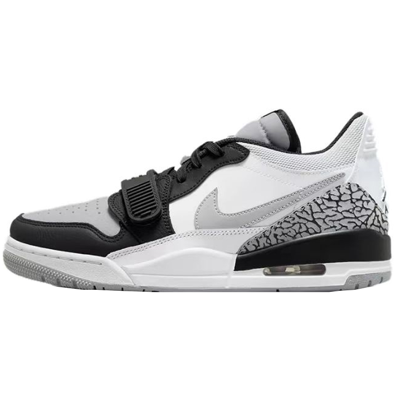 Air Jordan AJ312 LOW GS芝加哥白蓝情人节低帮篮球鞋 CD9054-图3