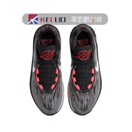 Nike Air Zoom GT CUT 2 EP黑红减震耐磨实战篮球鞋DJ6013-001-图2