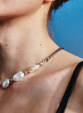 PEARLONA复古项链新款女原创设计