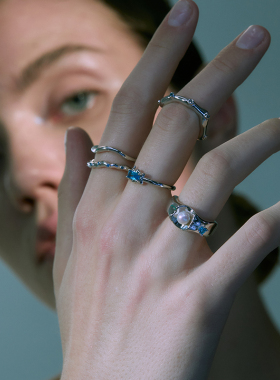 PEARLONA巴洛克珍珠冷淡风戒指