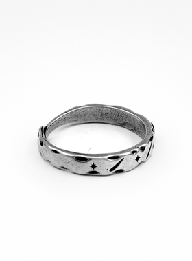 WHYBLUE复古不掉色开口戒指