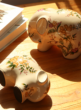 陶瓷复古客厅高级感摆件小众