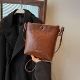 Women's Bags 2023 New Trendy Retro Mobile Phone Small Bags Fashionable Shoulder Crossbody Bags Fashionable Simple Versatile Small Square Bags