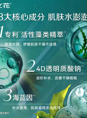 樊文花保湿精萃礼盒补水舒缓紧致